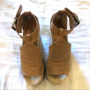Marc Fisher Espadrille Platform Wedge